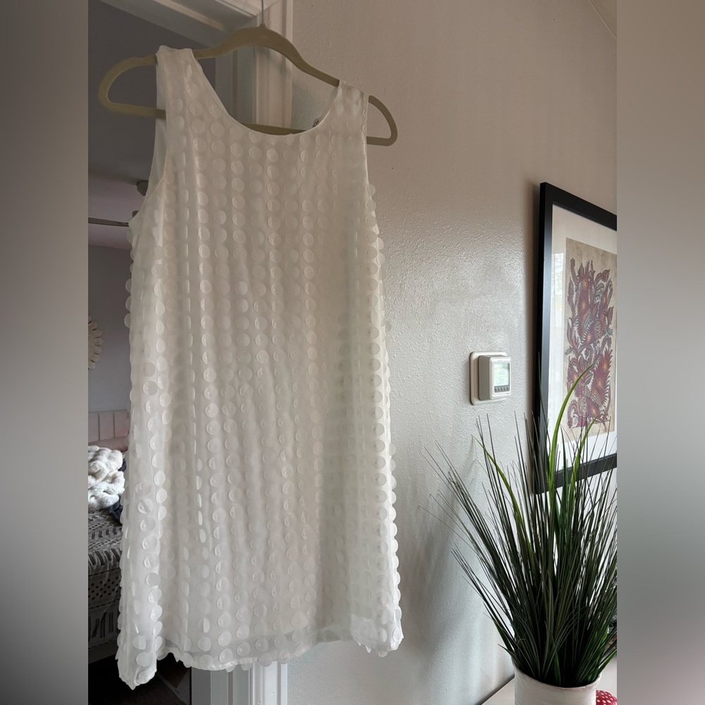 She + Sky Elegant White Dress